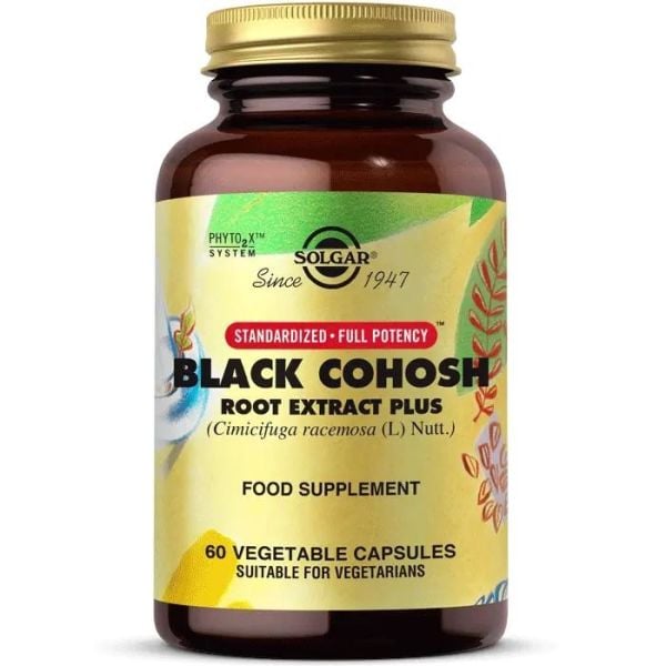 Solgar Black Cohosh Root Extract 60 Kapsül