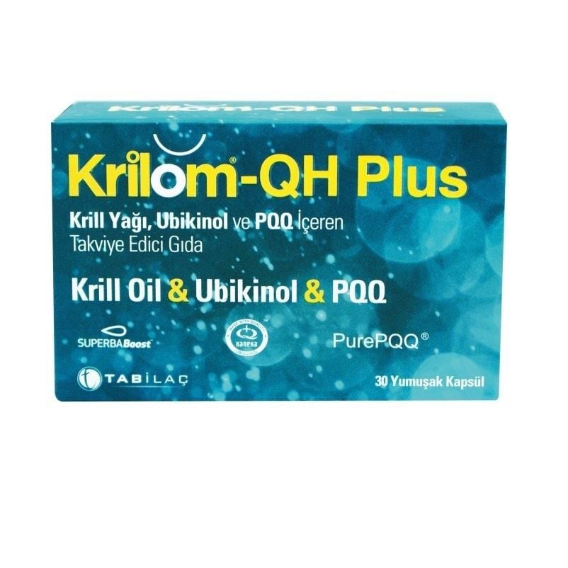 Krilom QH Plus 30 Yumuşak Kapsül