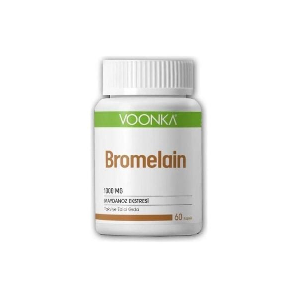 Voonka Bromelain 1000 mg 60 Kapsül