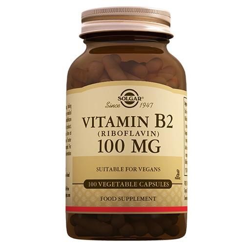 Solgar Vit. B2 100mg 100 Tablet