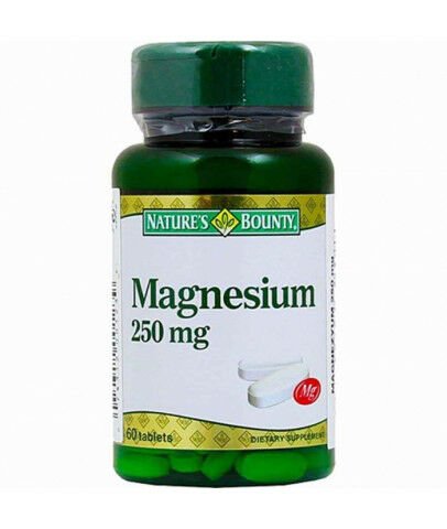 Nature's Bounty Magnesium 250 mg 60 Tablet