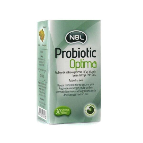 NBL Probiotic Optima Takviye Edici Gıda 30 Tablet