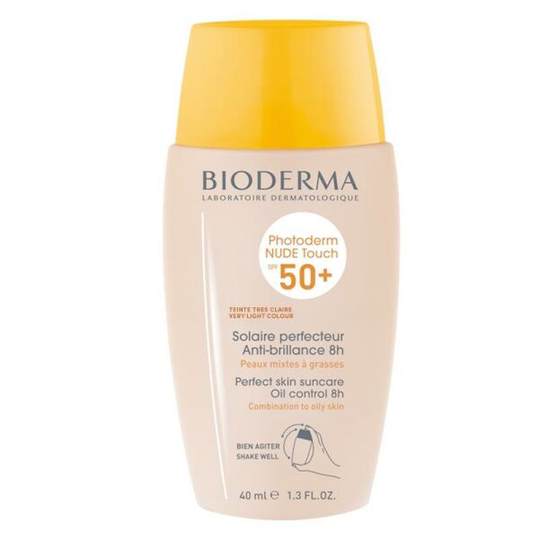 Bioderma Photoderm Nude Touch Spf 50+ Natural Renkli Güneş Koruyucu 40 ml