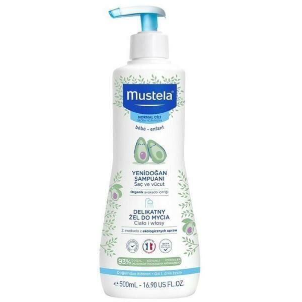 Mustela Gentle Cleansing Yenidoğan Bebek Şampuanı 500 ml