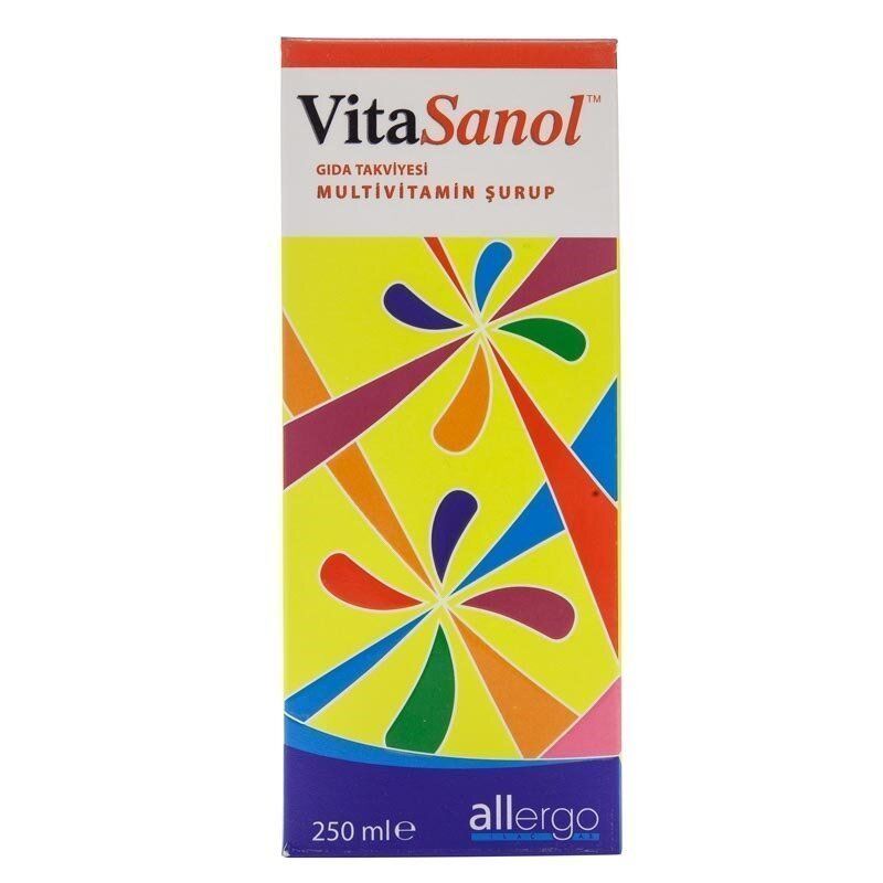 Allergo VitaSanol Multivitamin Şurup 250 mL