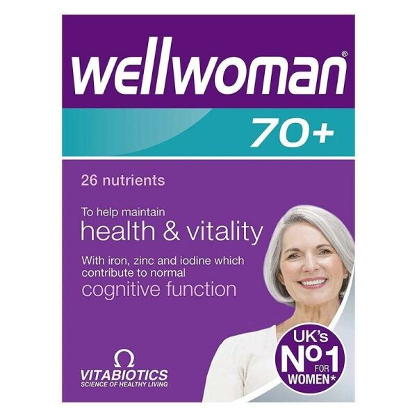 Vitabiotics Wellwoman 70 Yaş Üzeri 30 Tablet
