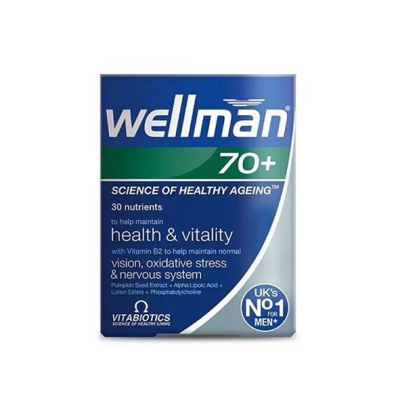 Vitabiotics Wellman 70 Yaş Üzeri 30 Tablet