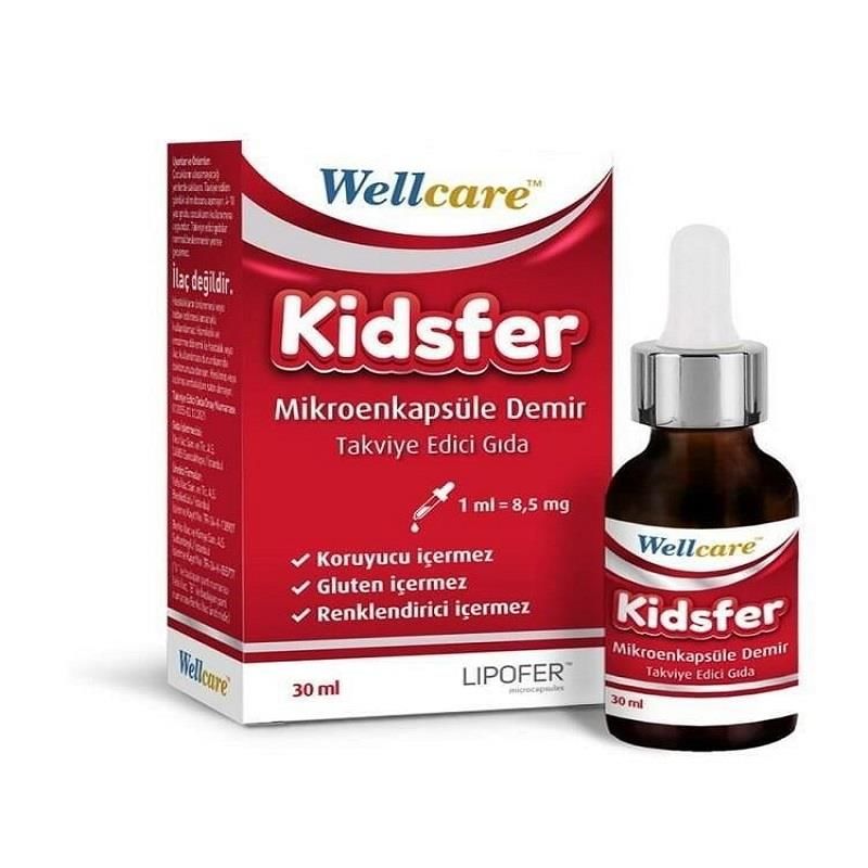 Wellcare KidsFer Demir Damla 30 ml