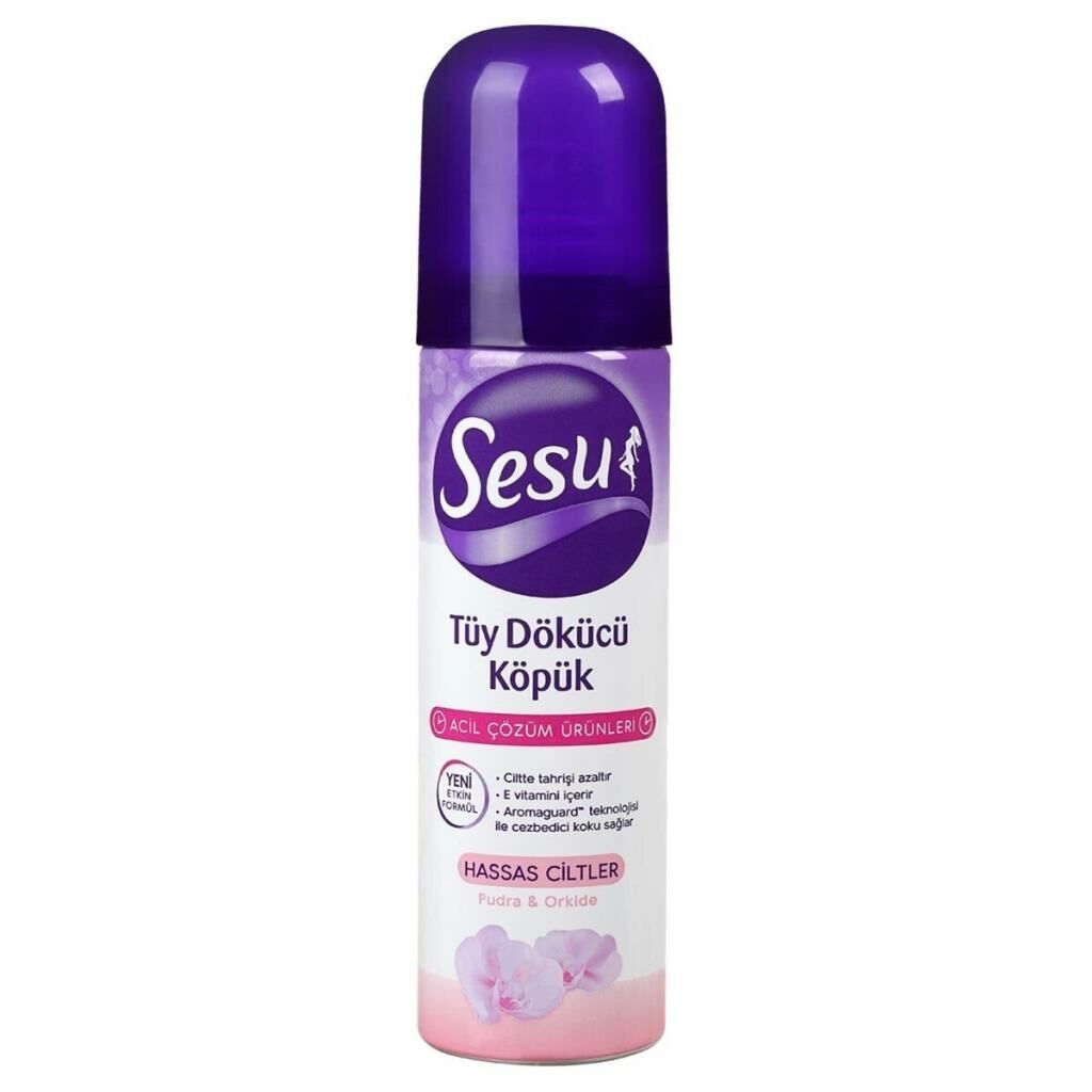 Sesu Silky Shine Tüy Dökücü Köpük 150ml