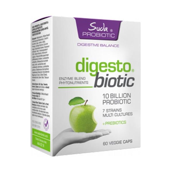 Suda Probiotic Digestobiotic 60 Kapsül
