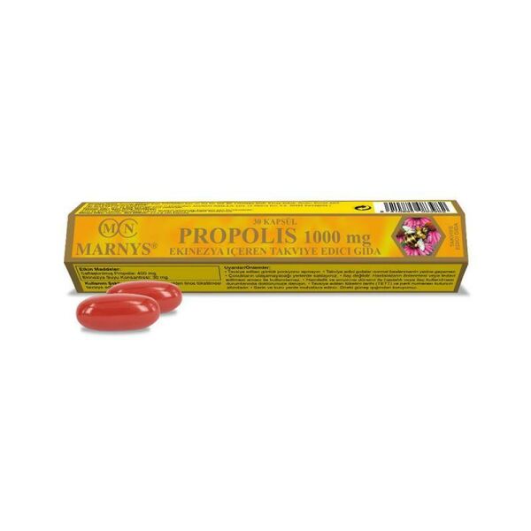 Marnys Propolis 1000 Mg Ve Ekinezya 30 Kapsül