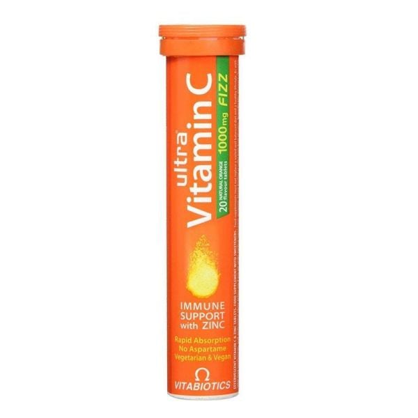 Vitabiotics Ultra Vitamin C 1000mg Efervesan 20 Tablet