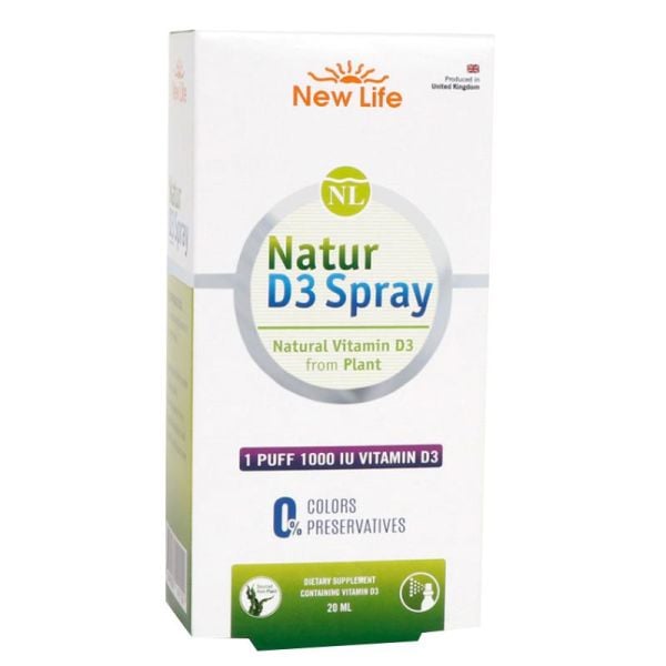 New Life Natur D3 Spray 1000 UI 20 ml
