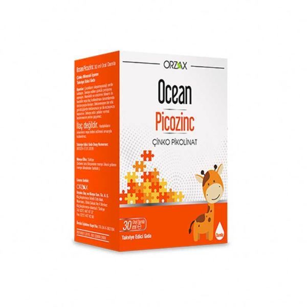Orzax Ocean Picozinc Oral Damla 30 ml