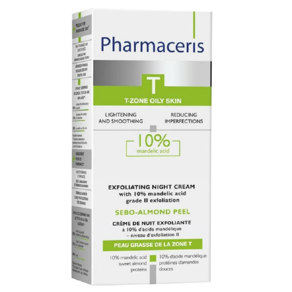 Pharmaceris T Sebo Almond Peel Night Cream %10 50 ML