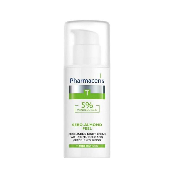 Pharmaceris T Sebo Almond Peel Night Cream %5 50 ML