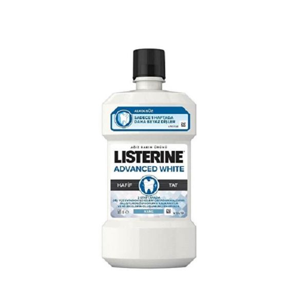 Listerine Advanced White Hafif Tat Ağız Bakım Suyu 1000 ml