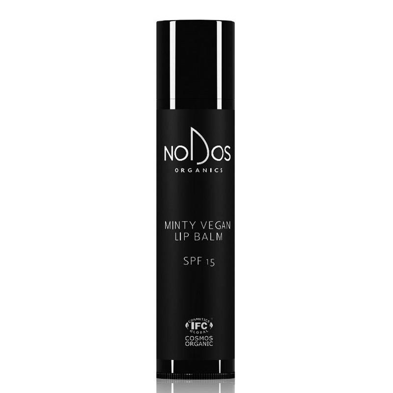 Nodos Organics Minty Vegan SPF15+ Lip Balm 5 ml