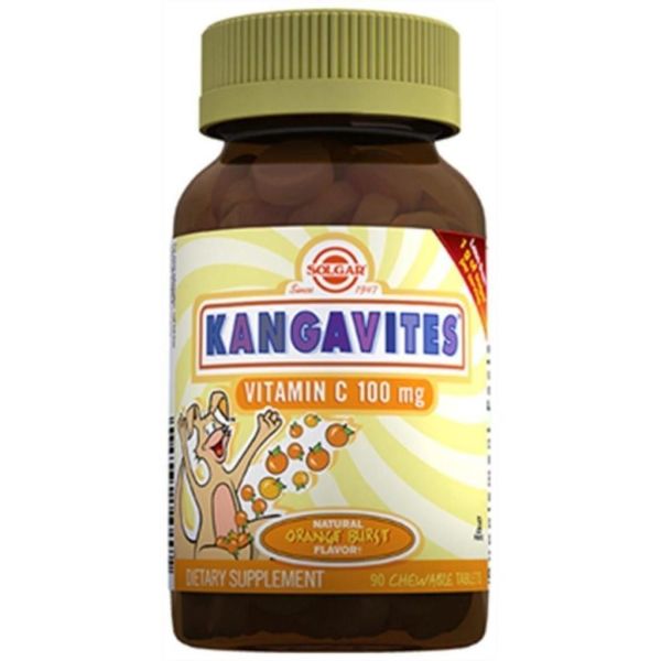 Kangavites Vitamin C 100 mg 90 Çiğneme Tableti