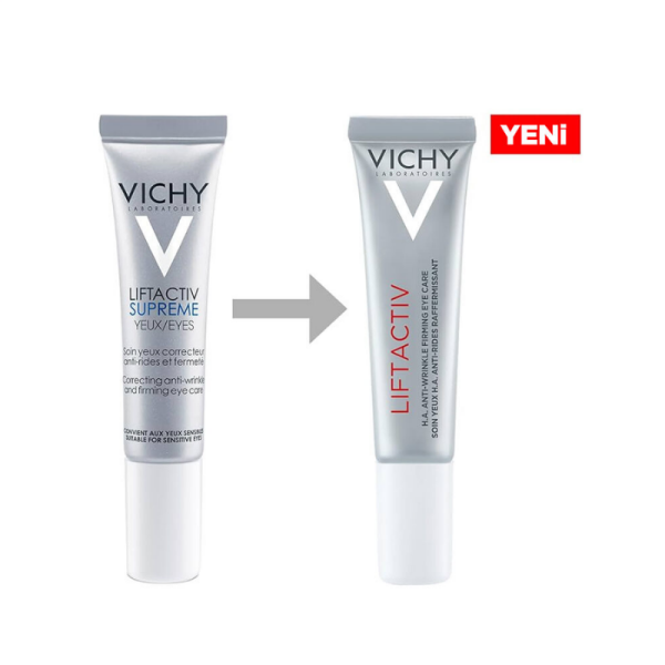 Vichy Liftactiv Supreme Hassas Göz Çevresi İçin Kırışıklık Karşıtı Bakım Kremi 15 ml