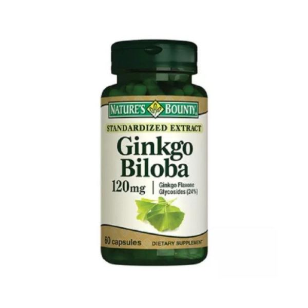 Nature's Bounty Ginkgo Biloba 120 mg 60 Kapsül
