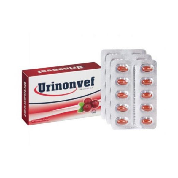 Urinonvef Cranberry 30 Kapsül