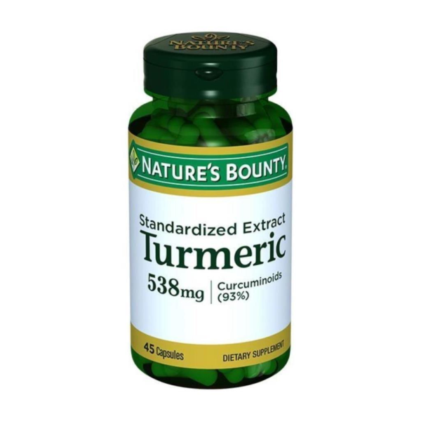 Nature´s Bounty Turmeric Standardized Extract 538 mg 45 Kapsül
