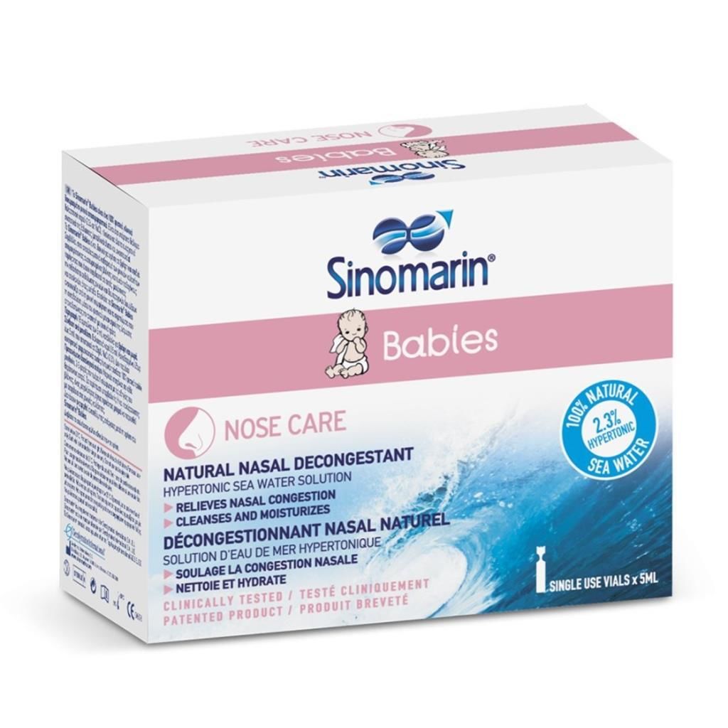 Sinomarin Babies 18'li Flakon Deniz Suyu Serum Fizyolojik