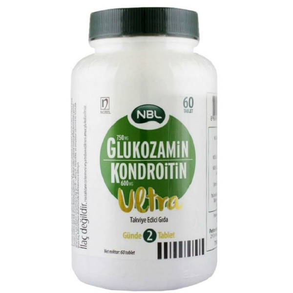 NBL Glukozamin Kondroitin Ultra Takviye Edici Gıda 60 Tablet