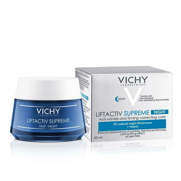 Vichy Liftactiv Supreme Kırışıklık Karşıtı Gece Bakım Kremi Kuru Ciltler 50 ml