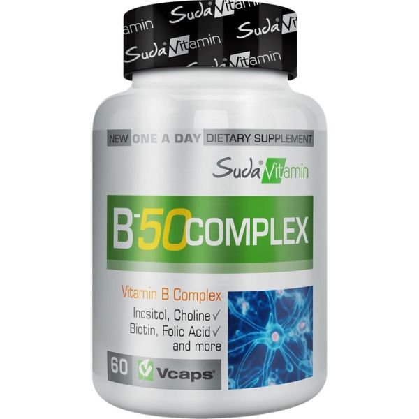Bigjoy Vitamins B-50 Complex 60 Vegi Kapsül