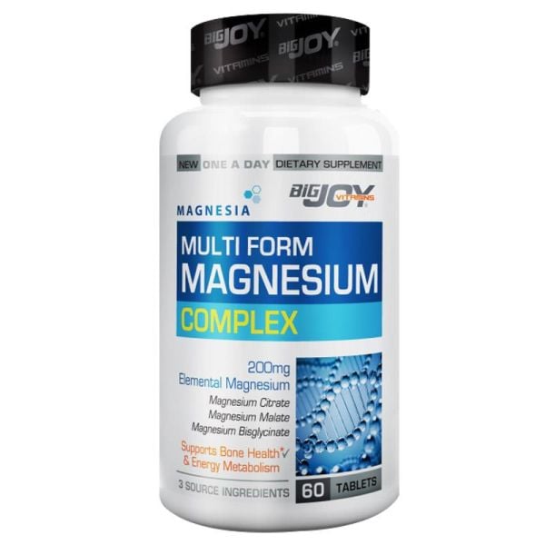Bigjoy Vitamins Multi Form Magnesium Complex Tablet 60 lık