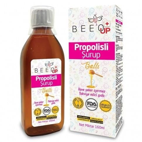 Bee'o Up Ballı Propolis Şurup 150 ml