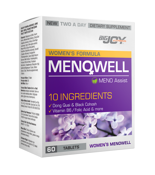 Bigjoy Vitamins Womens Formula MenoWell 60 Tablets