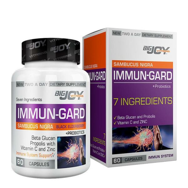 Bigjoy Vitamins Immun Gard 60 Kapsül