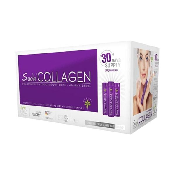 Suda Collagen Takviye Edici Gıda Erik Aromalı 30x40 ml
