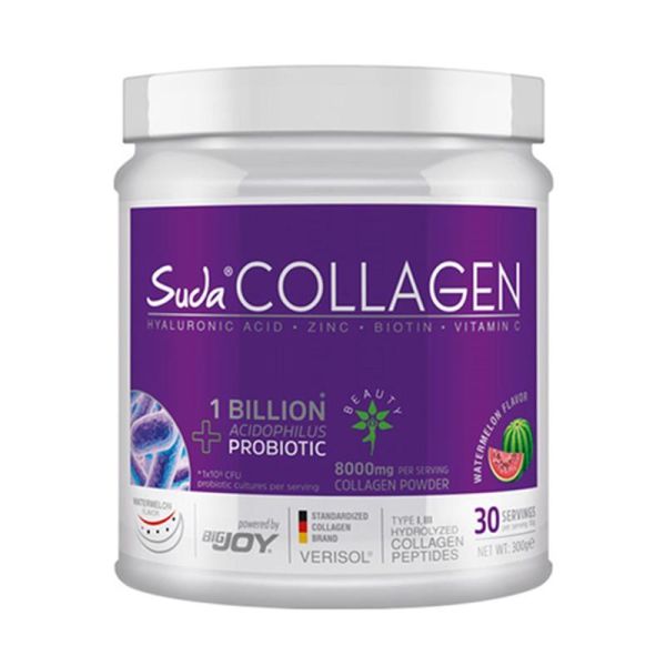 Suda Collagen + Probiyotik Karpuz Aromalı Takviye Edici Gıda 300 g