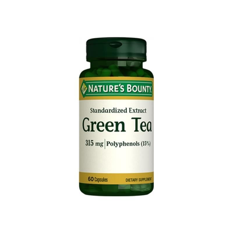 Nature's Bounty Green Tea 315mg 60 Kapsül