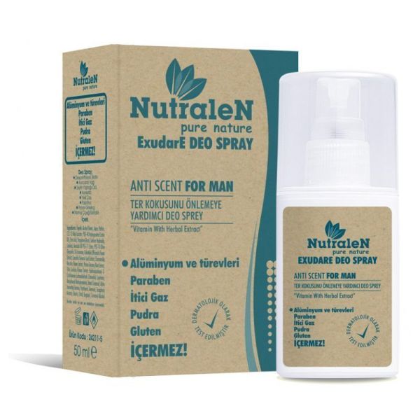 Nutralen ExudaE Deo Spray Anti Scent For Men 50 ml