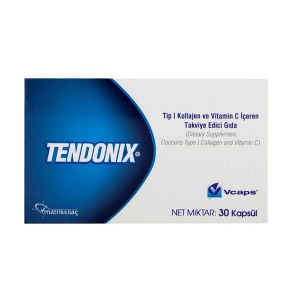 Tendonix Tip I Kollajen Ve C Vitamini 30 Kapsül