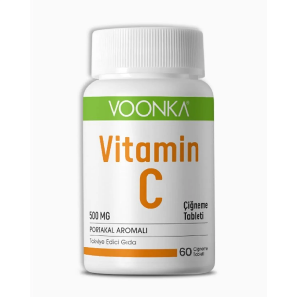 Voonka Vitamin C Çiğneme 60 Tablet