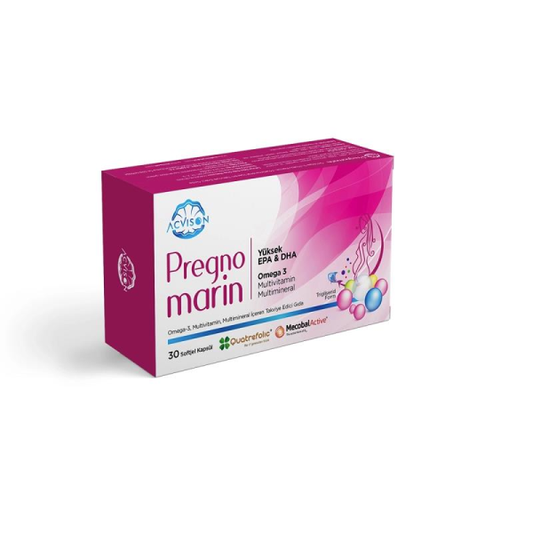 Acvison PregnoMarin 30 Kapsül