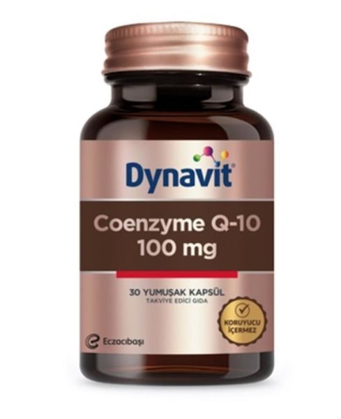 Dynavit Coenzyme Q10 100mg 30 Kapsül