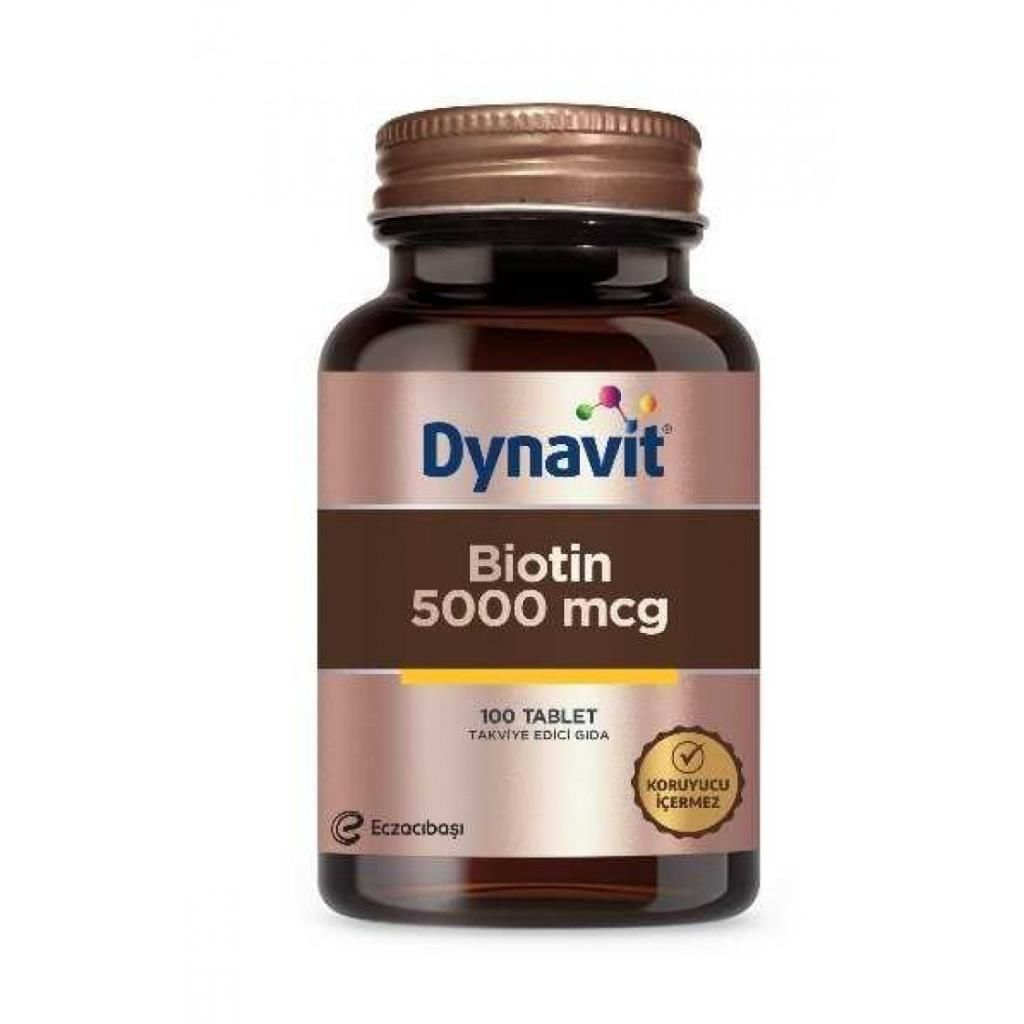 Dynavit Biotin 5000mcg 100 Tablet