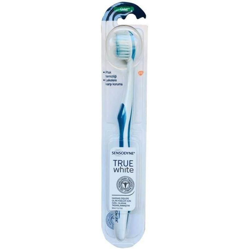 Sensodyne True White Anti Plak Orta Diş Fırçası