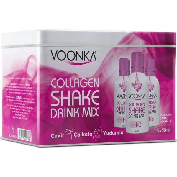Voonka Beauty Collagen Shake Drink Mix 15 Saşe