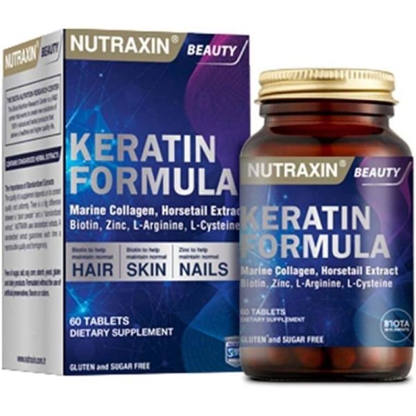 Nutraxin Keratin Formula 60 Tablet