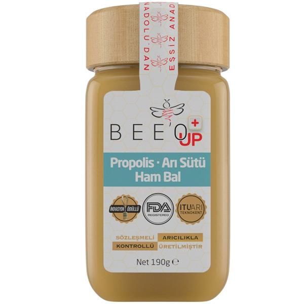 Bee'o Up Propolis Arı Sütü Ham Bal 190 gr