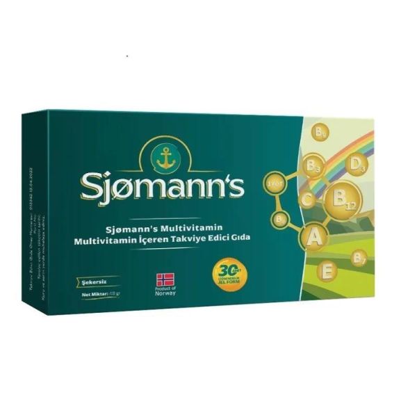 Sjomann's Multivitamin Tablet 30'lu