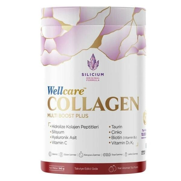 Wellcare Collagen Multi Boost Plus Tip I – II – III 10.000 mg 345 gr